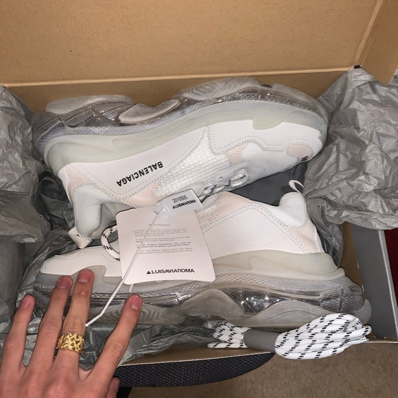 red balenciaga backpack